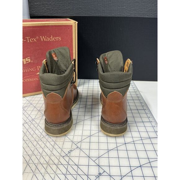 Simms Guide Model Fishing Boots Men’s‎ Size 8 With Simms Gravel Guards Included - Picture 10 of 15